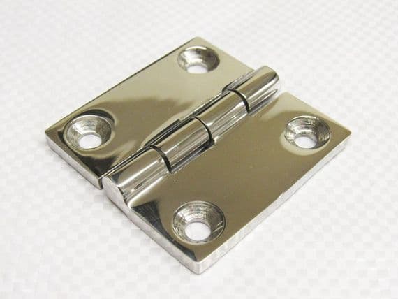 50MM x 50MM Stainless Steel Butt Hinge | SecureFix Direct