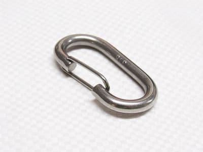Stainless Steel Chain Link with Safety Catch 8MM (316 Grade Lightweight Hook)