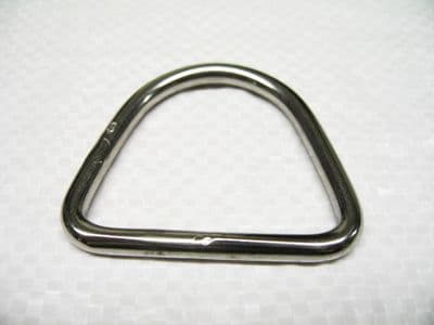 Stainless Steel D Ring 3MM x 20MM (Rigging Hardware Webbing Buckles)