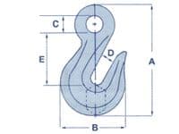8MM Stainless Eye Type Grab Hook | SecureFix Direct