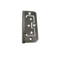 Pair Stainless Steel Flush Hinges | SecureFix Direct