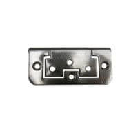 Pair Stainless Steel Flush Hinges | SecureFix Direct