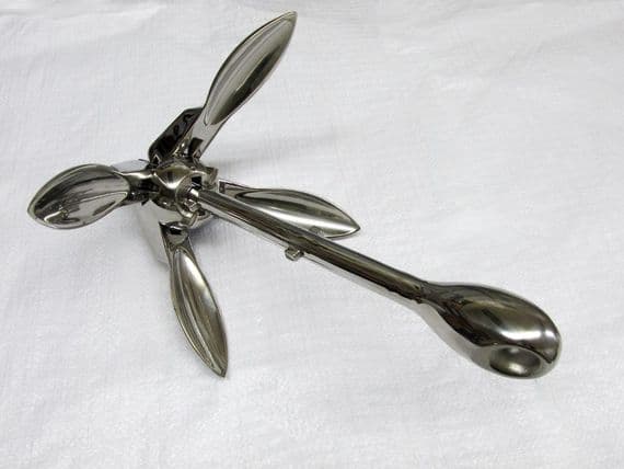 6KG Stainless Steel Grappling Anchor | SecureFix Direct