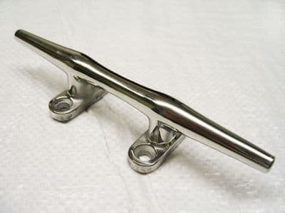 Stainless Steel Hollow Base Open Cleat 100MM (Marine Boat Deck Rope Tie Down 4 Inch)