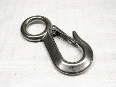 Stainless Steel Large Eye Hooks With Safety Catches