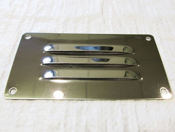 Stainless Steel Air Grille 127MM x 66MM | SecureFix Direct