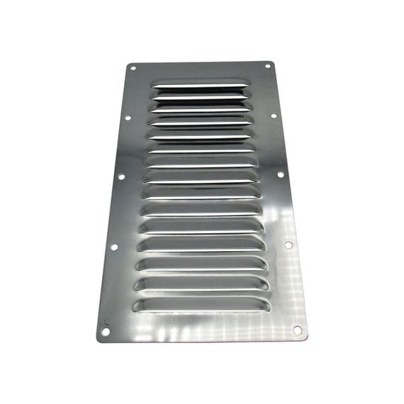 Stainless Steel Air Grill 225MM x 127MM | SecureFix Direct