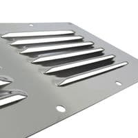 Stainless Steel Air Grill 230MM x 115MM | SecureFix Direct