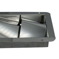 Stainless Steel Air Grill 326MM x 113MM | SecureFix Direct