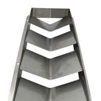 Stainless Steel Air Grill 326MM x 113MM | SecureFix Direct