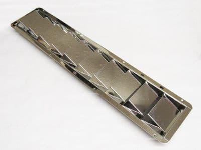 Stainless Steel Louvred Air Vent (527MM x 78MM Rectangular Grille Metal Duct)