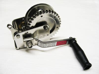 Stainless Steel Manual Hand Winch 1200LB (540KG ATV Car Boat Trailer Puller)