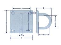Marine Eye Plate Stainless Steel 5MM | SecureFix Direct