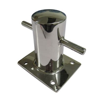 Stainless Steel Mooring Bollard Cleat 60MM (Docking Dock Rope Secure Boat Marina)