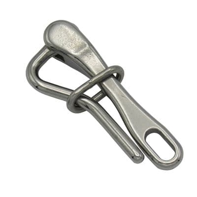 Stainless Steel Pelican Hook Eye 147MM (Safety Rails Quick Release Marine Connector)