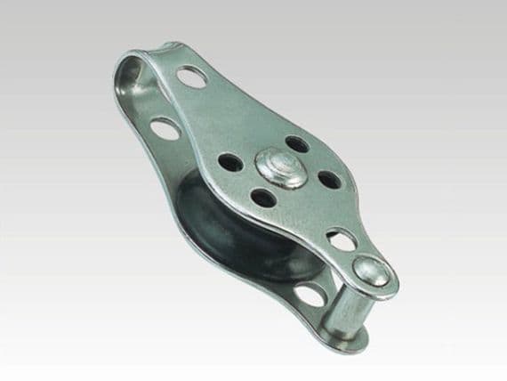 Nylon Pulley Block with Becket 25MM | SecureFix Direct