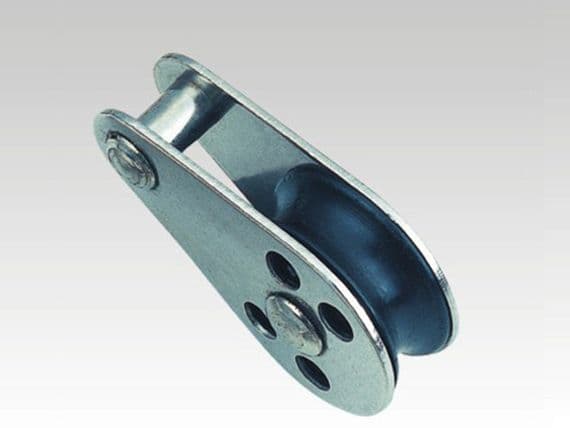 Fixed Pin Nylon Pulley Wheel Block 25MM | SecureFix Direct