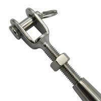 Stainless Rigging Screw Fork to Fork M16 | SecureFix Direct