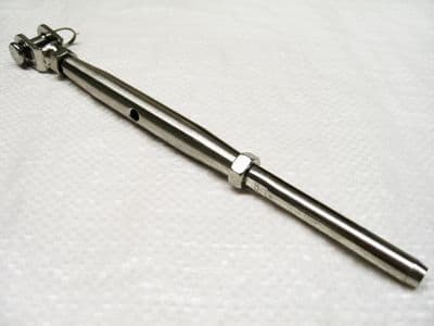 Stainless Steel Rigging Screw Jaw & Swage Terminal M6 (3MM Wire Rope Railing Turnbuckle)