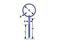 Stainless Lag Threaded Ring Bolt 4MM | SecureFix Direct