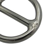 Round Ring with Centre Bar 10MM SS | SecureFix Direct