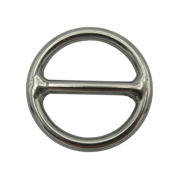 Round Ring with Centre Bar 8MM SS | SecureFix Direct