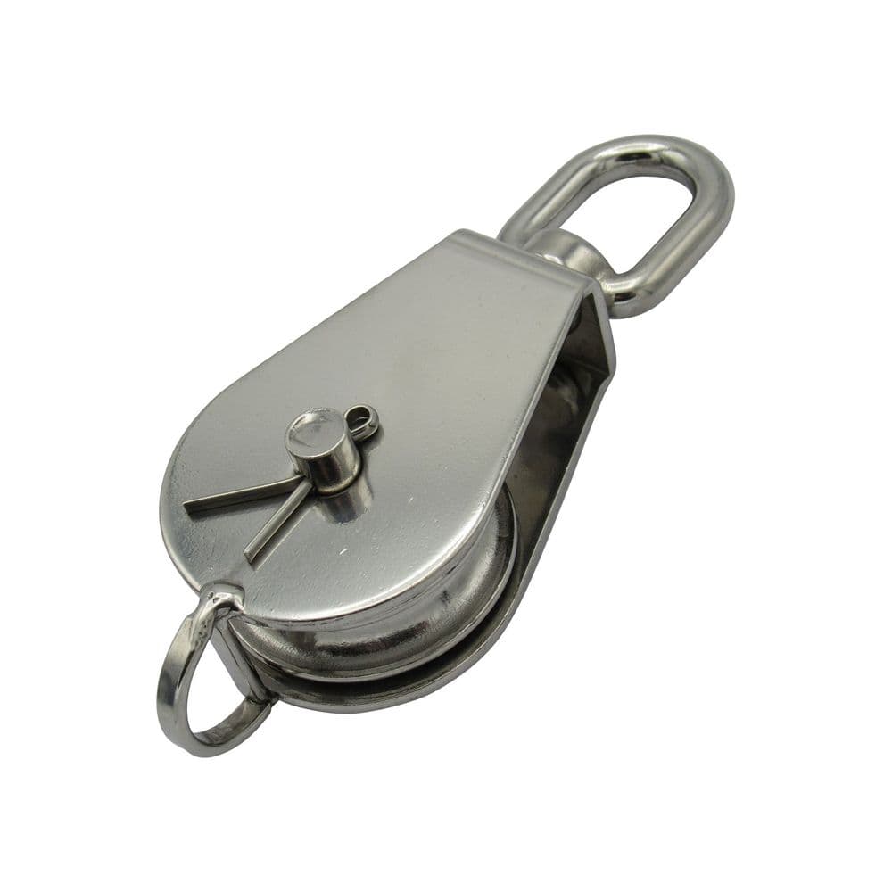 Single Pulley Block Swivel Eye | SecureFix Direct