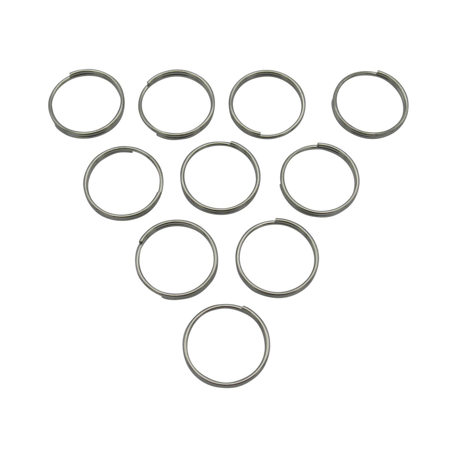 Stainless Steel Split Ring 1.5MM x 10MM SecureFix Direct