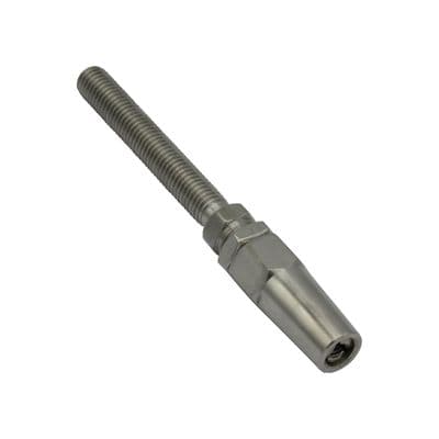 Stainless Steel Swageless Threaded Stud M6 (3MM Wire Rigging Terminal Tensioner)