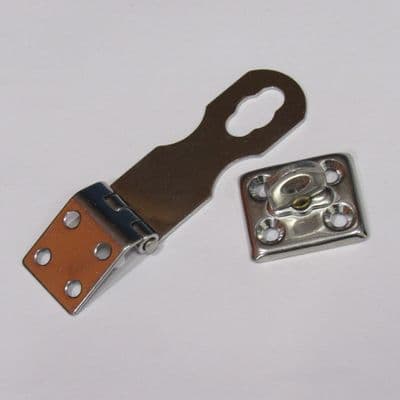 Stainless Steel Swivel Hasp 72MM (Heavy Duty Safety Lock Staple Door)