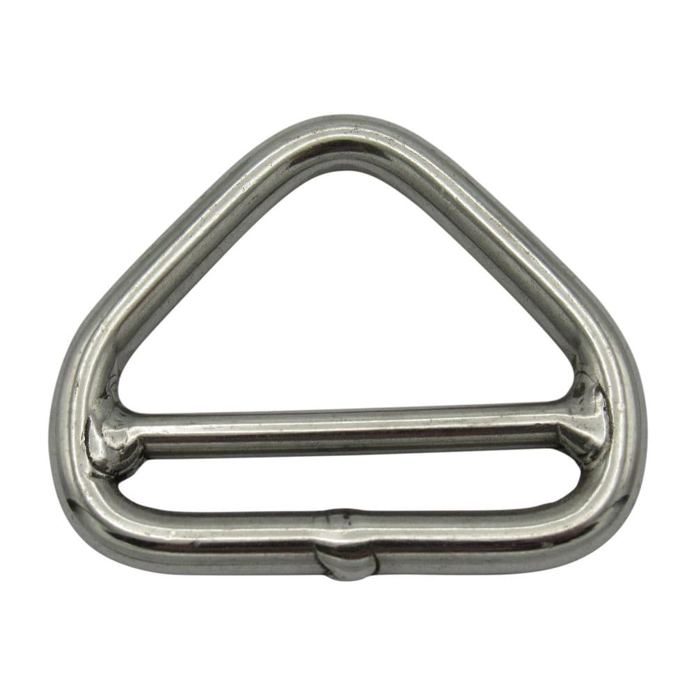 Steel Rings Triangular Stainless 6MM Double Bar Triangle Ring | SecureFix Direct