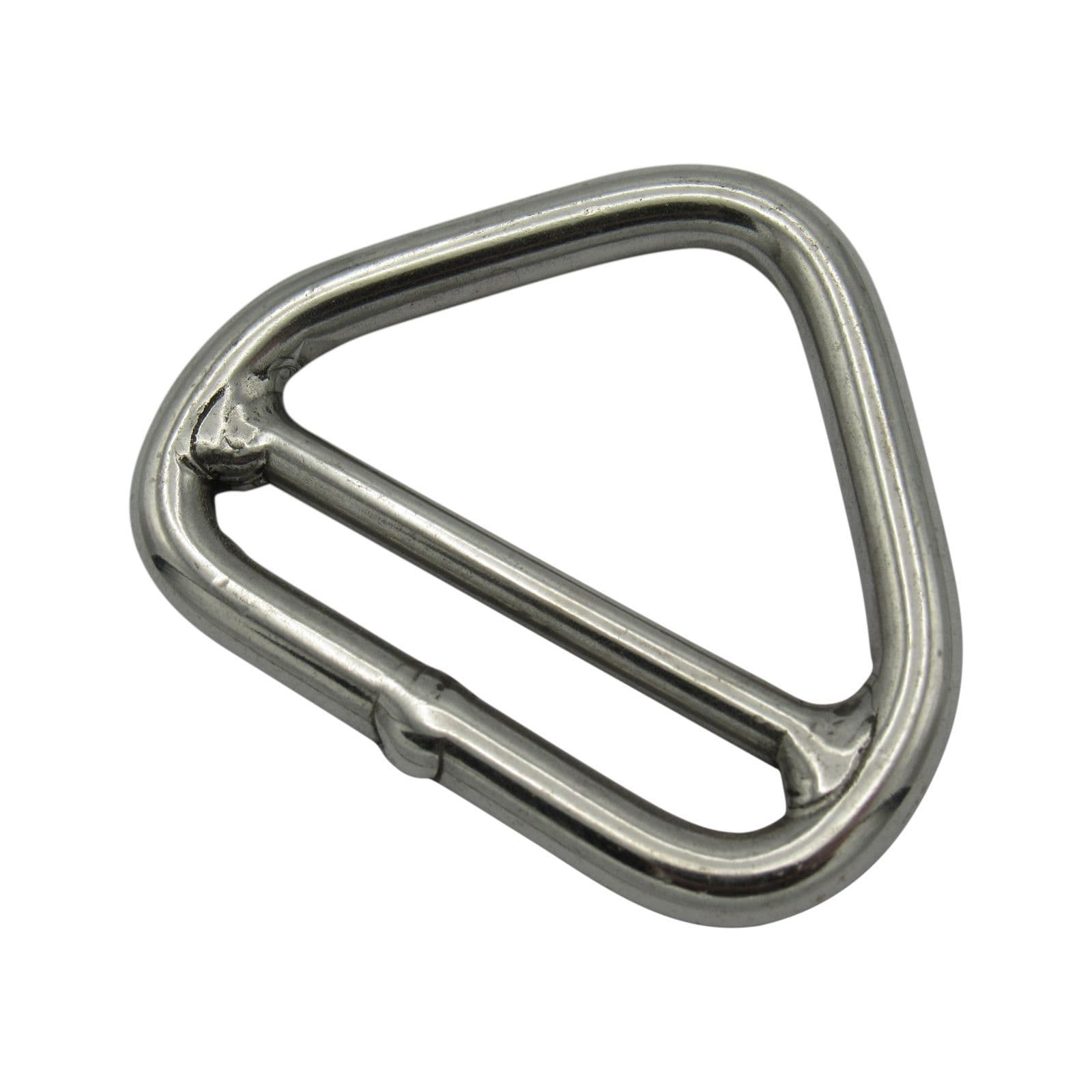 Stainless 8MM Double Bar Triangle Ring | SecureFix Direct