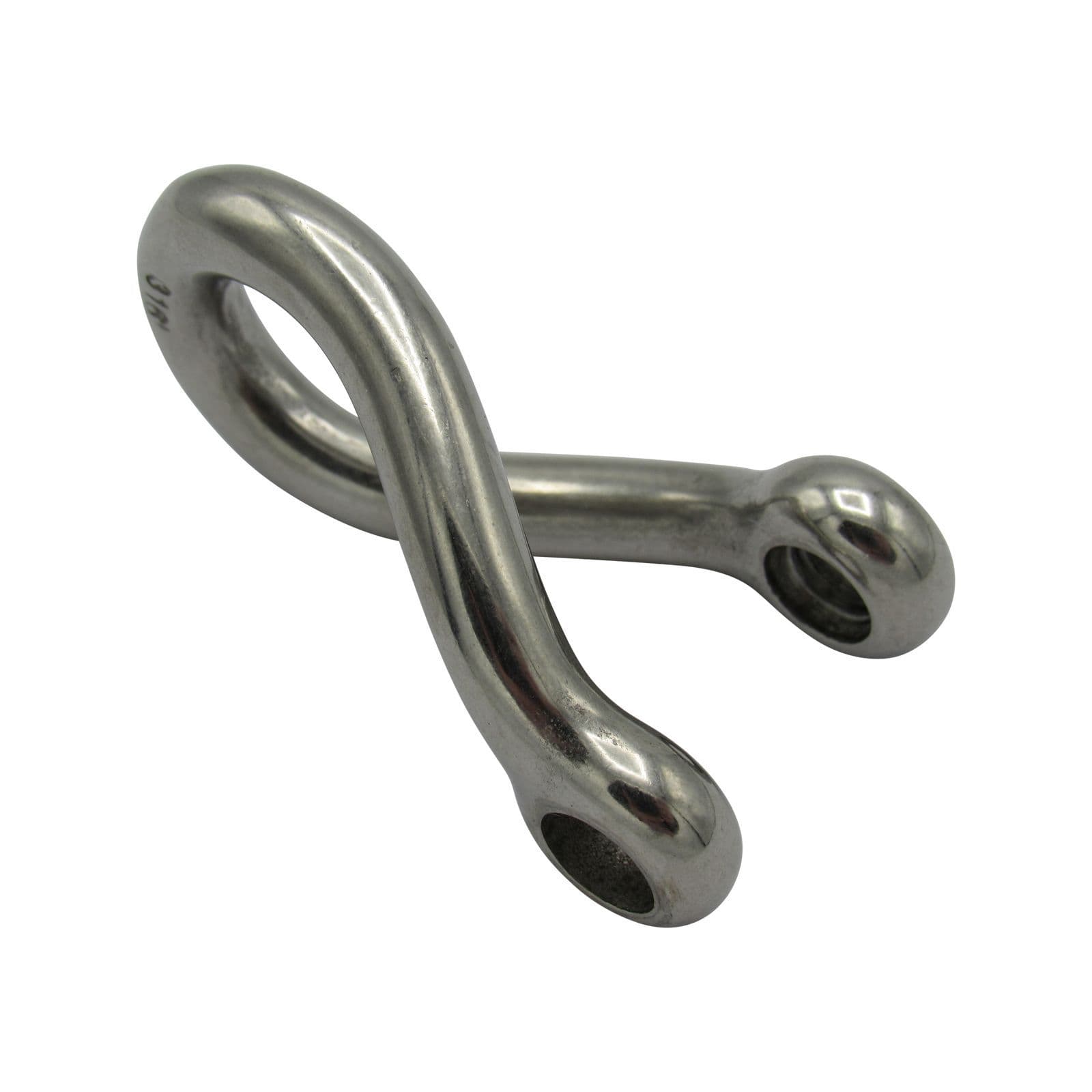 10MM Stainless Twisted D Shackle SecureFix Direct