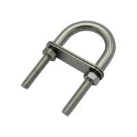 8MM x 90MM Stainless Steel U Bolt | SecureFix Direct