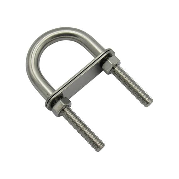 8MM x 90MM Stainless Steel U Bolt | SecureFix Direct