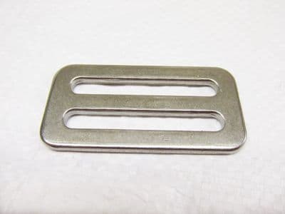 Stainless Steel Webbing Buckle 3 Bar Rectangular 25MM (Slide Adjustable Tri Glide)