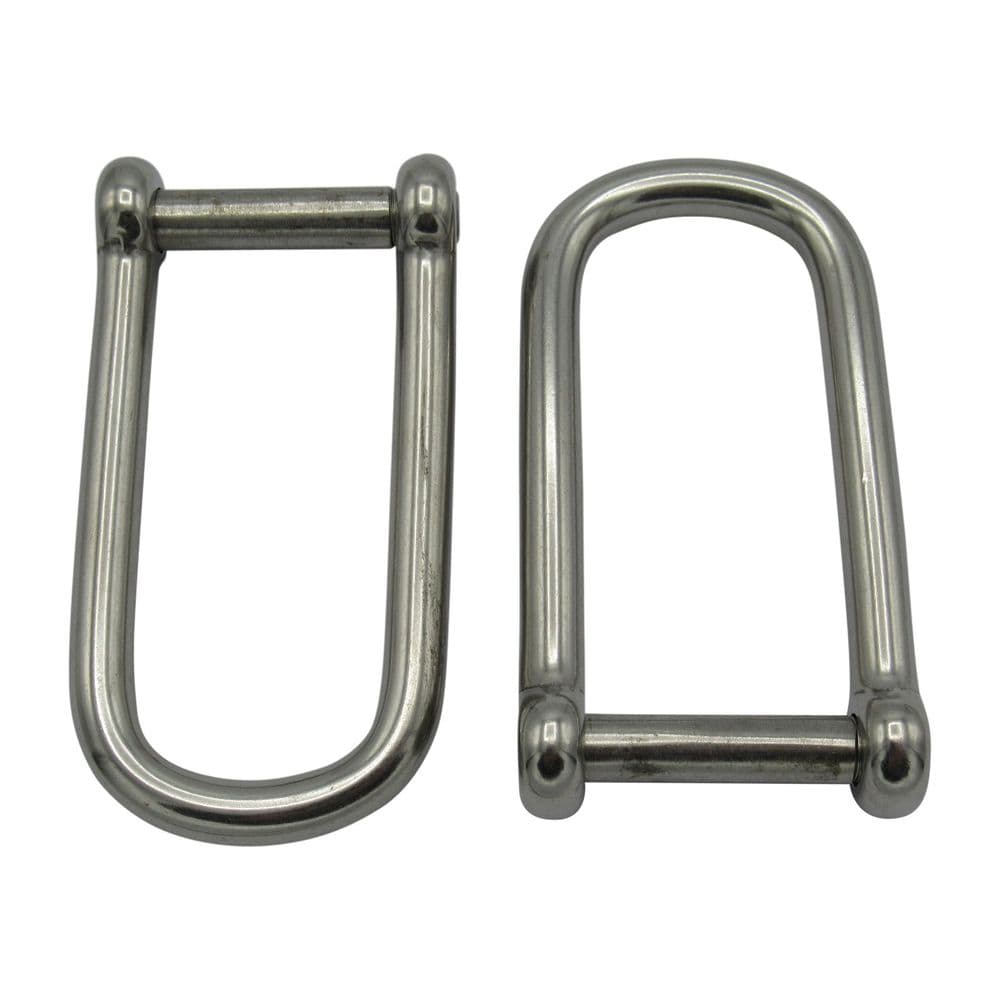 10MM Stainless D Shackle Allen Key Pin SecureFix Direct