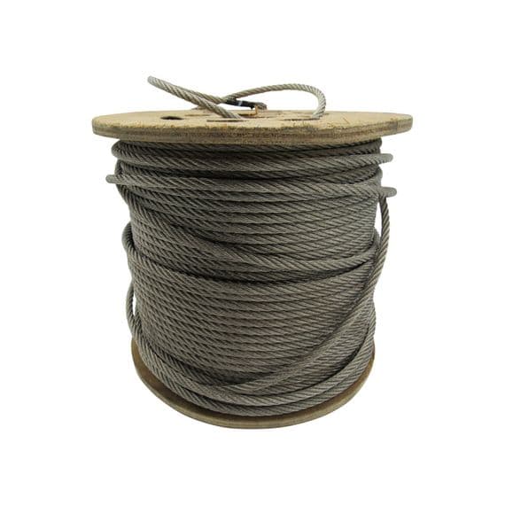 7MM 7x19 Stainless Steel Wire Rope  | SecureFix Direct