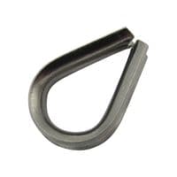 x4 Wire Rope Thimbles Stainless 3MM | SecureFix Direct