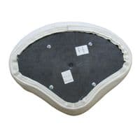 Stand Up Fishing Boat Seats in White X2 | SecureFix Direct