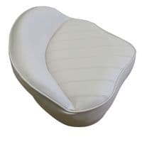 Stand Up Fishing Boat Seats in White X2 | SecureFix Direct