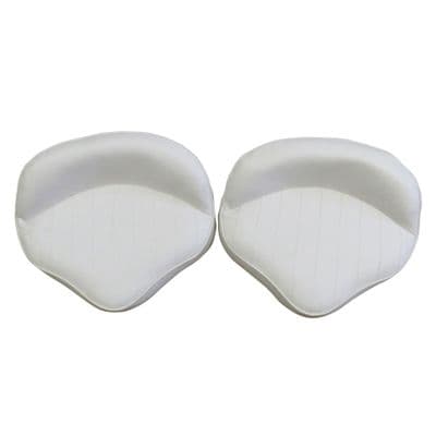 Stand Up Fishing Boat Seats in White X2 (Marine Casting Bass Chair)