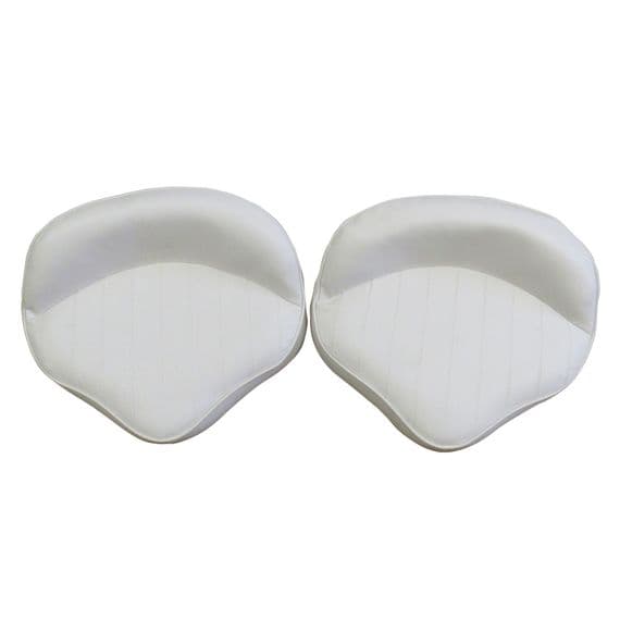 Stand Up Fishing Boat Seats in White X2 | SecureFix Direct