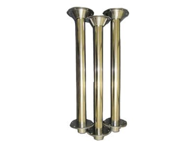 Steel Kitchen Island Table Legs X3 750MM (Replacement Caravan Motorhome Desk Countertop Support)