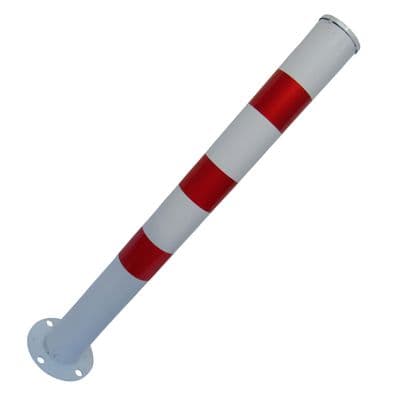 Steel Security Bollard Parking Post (Bolt Down Driveway Barrier)