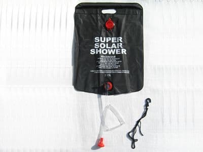 Super Solar Shower 20L (Portable Camping Outdoor Heated Sun 5 Gallon)
