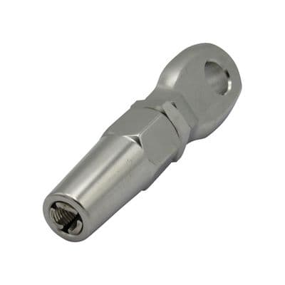 Swageless Eye Terminal Stainless Steel 10MM (Wire Cable Rope Rigging Fitting)