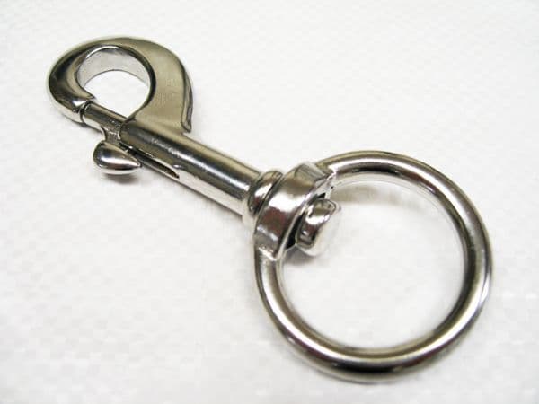 OIIKI 2 Sets Swivel Clasp Clip, Metal Swivel Snap Hooks, Double...