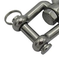 Stainless 87MM Jaw Swivel Snap Shackle | SecureFix Direct