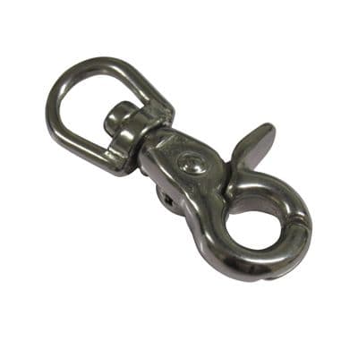Swivel Trigger Clip Snap Hook 66MM (Stainless Steel Dog Lead Bag Clasp)